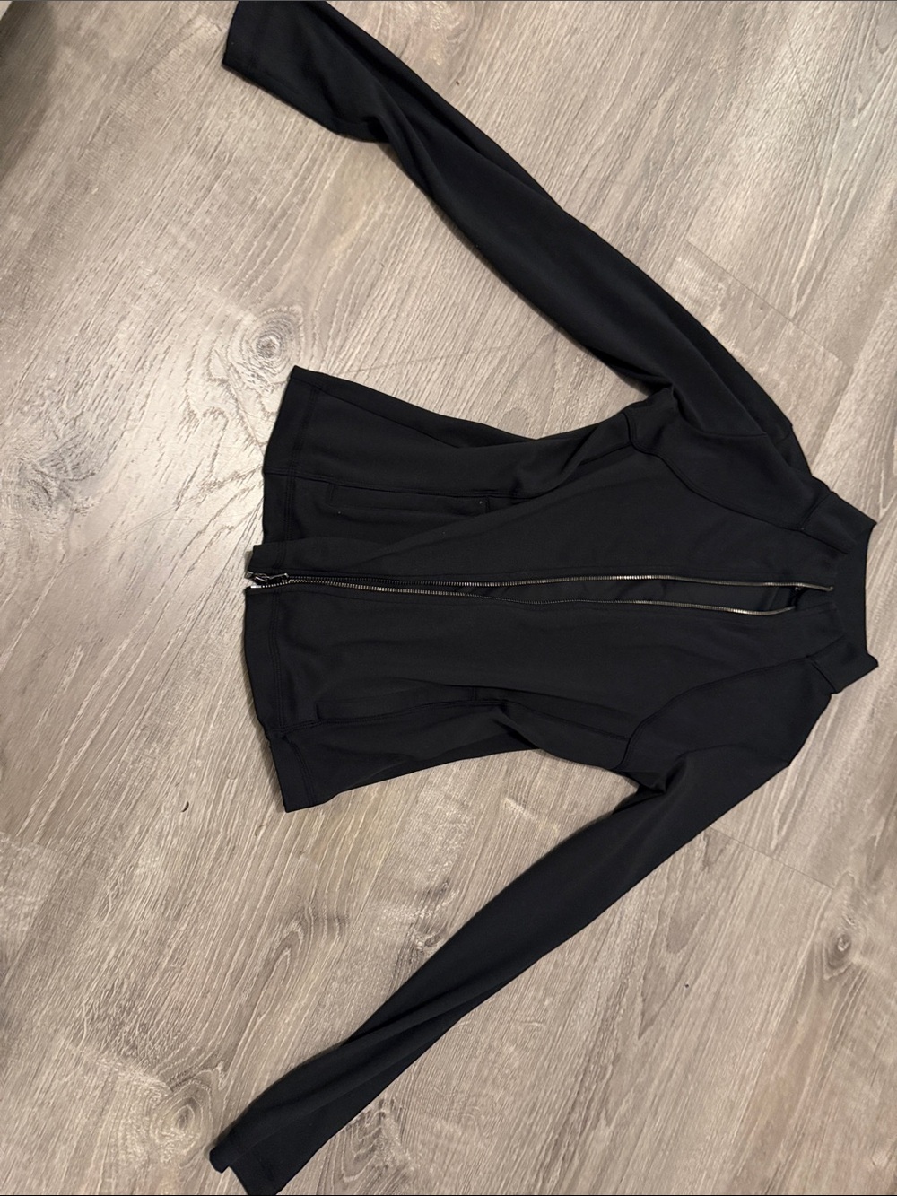 Gilly hicks Black Zip-Up Jacket